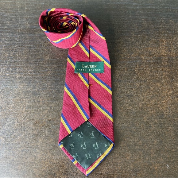 Vintage Ralph Lauren & Perry Ellis Ties - Picture 9 of 11